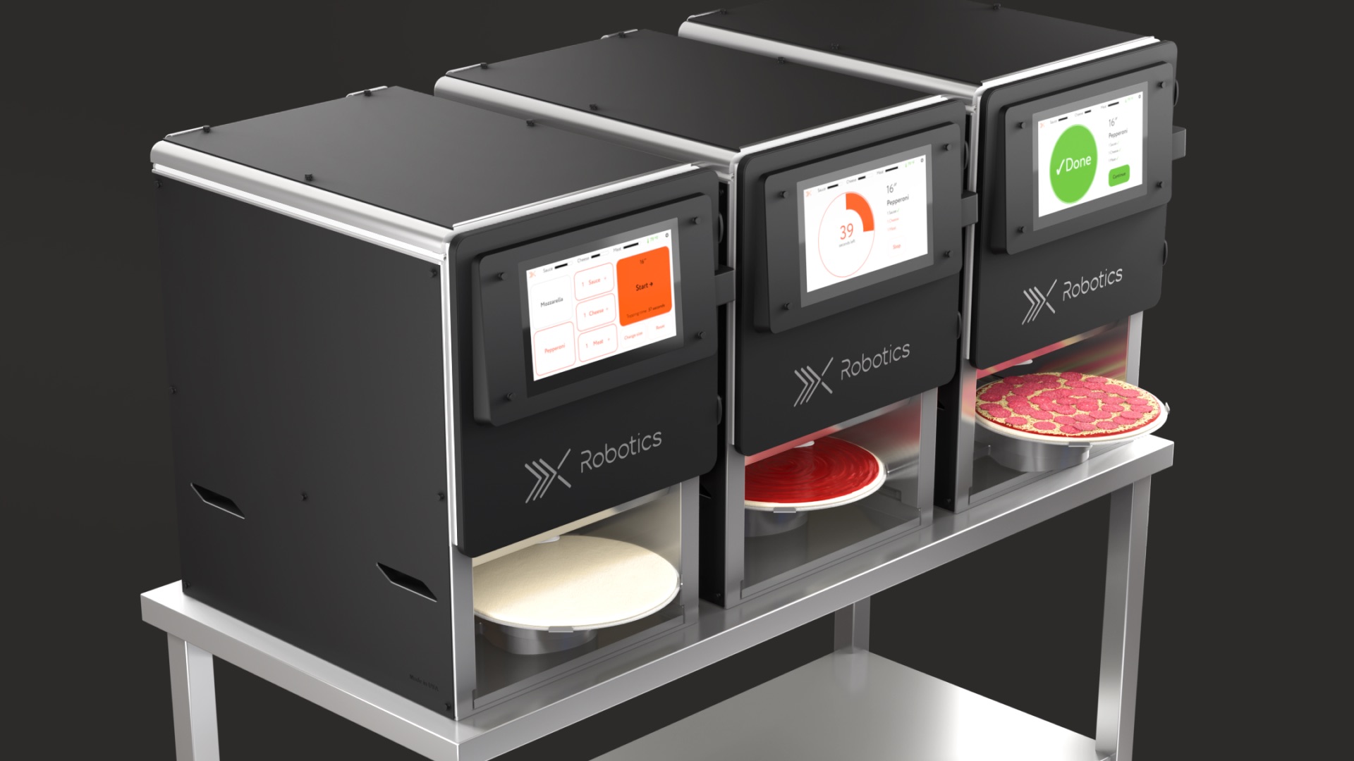 XRobotics Pizza Topping Robot